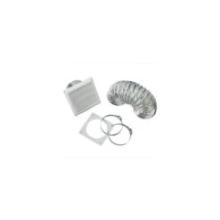 Splendide Standard Paintable Louvered Dryer Vent Kit