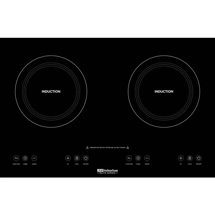 Suburban Elite Series Double Element Induction Cooktop 1 Suburban Elite Series Double Element Induction Cooktop