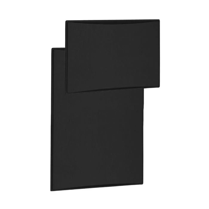 Dometic DM2652,DM2662,DM2663 Refrigerator Upper & Lower Brushed Black Raised Americana Door Panel Set 1 Dometic DM2652,DM2662,DM2663 Refrigerator Upper & Lower Brushed Black Raised Americana Door Panel Set