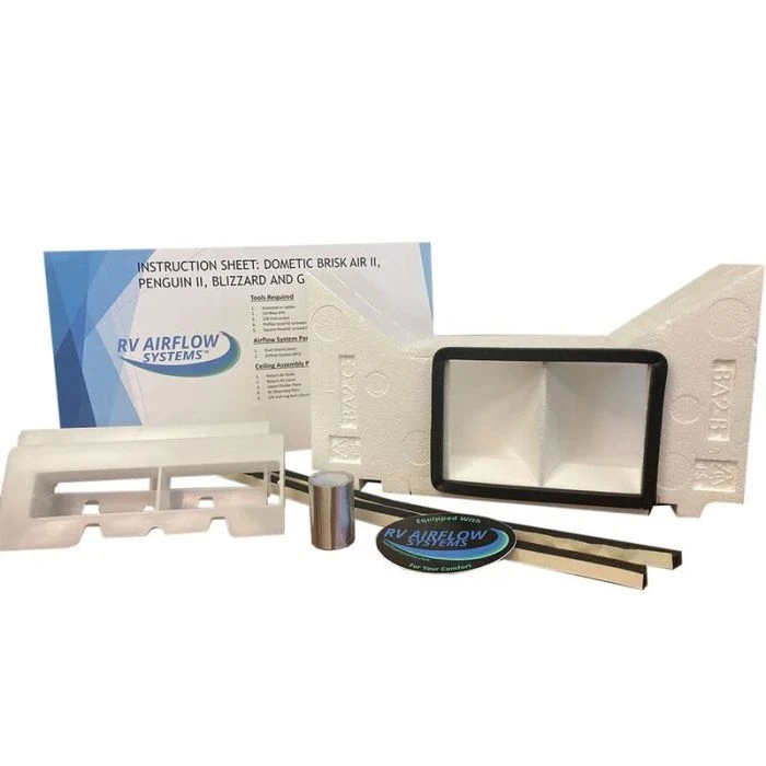 RV Airflow For Dometic Brisk Air 2/ Evo/ Blizzard Air Conditioner Models With Air Shower 1 RV Airflow For Dometic Brisk Air 2/ Evo/ Blizzard Air Conditioner Models With Air Shower