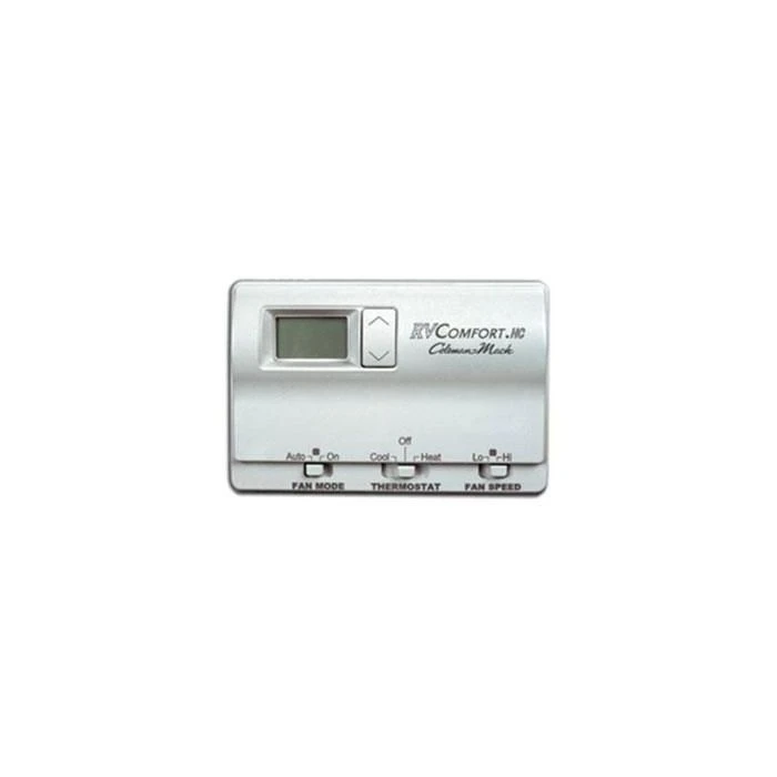 Coleman MACH Single Stage Heat/Cool Digital Readout White Wall Thermostat 1 Coleman MACH Single Stage Heat/Cool Digital Readout White Wall Thermostat