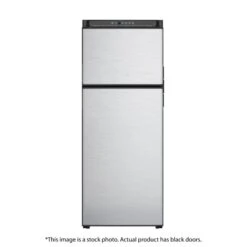Norcold 10 Cu. Ft. Left Hand DC Compressor Refrigerator - Black